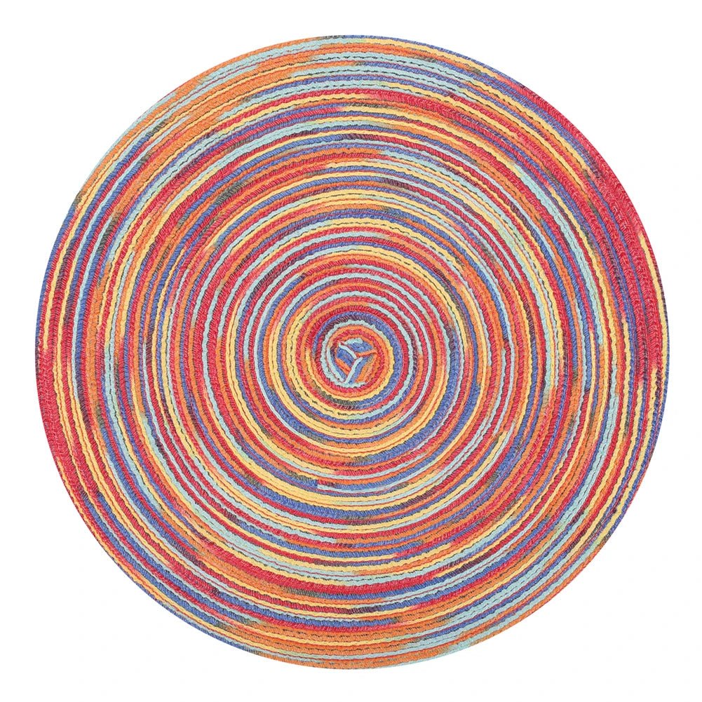 12 - Piece Round Placemat Set (with Coasters) - Urban Jiko