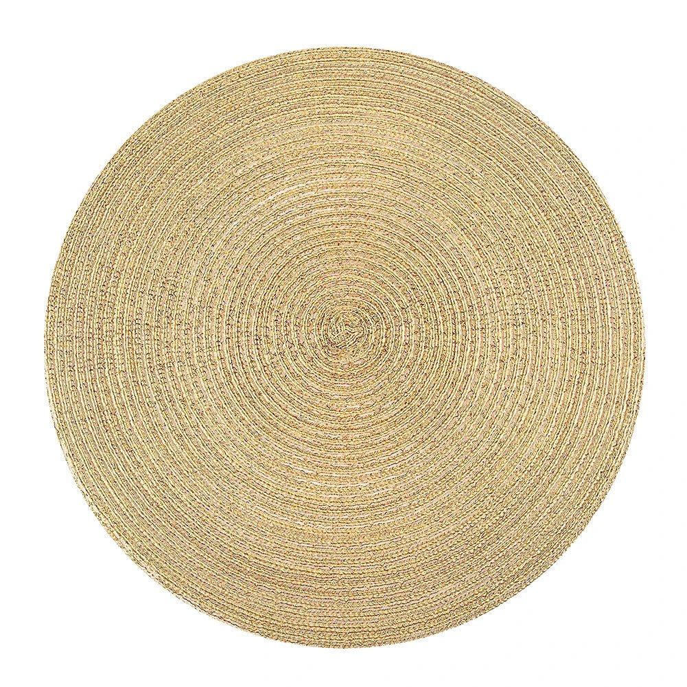 12 - Piece Round Placemat Set (with Coasters) - Urban Jiko