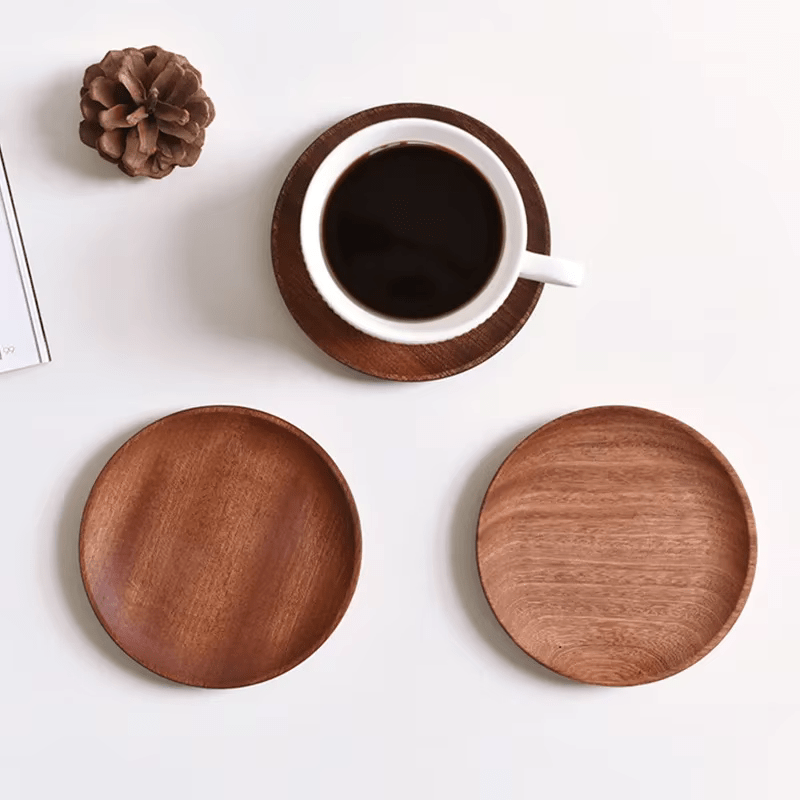 Acacia Wood Side Trays - Urban Jiko