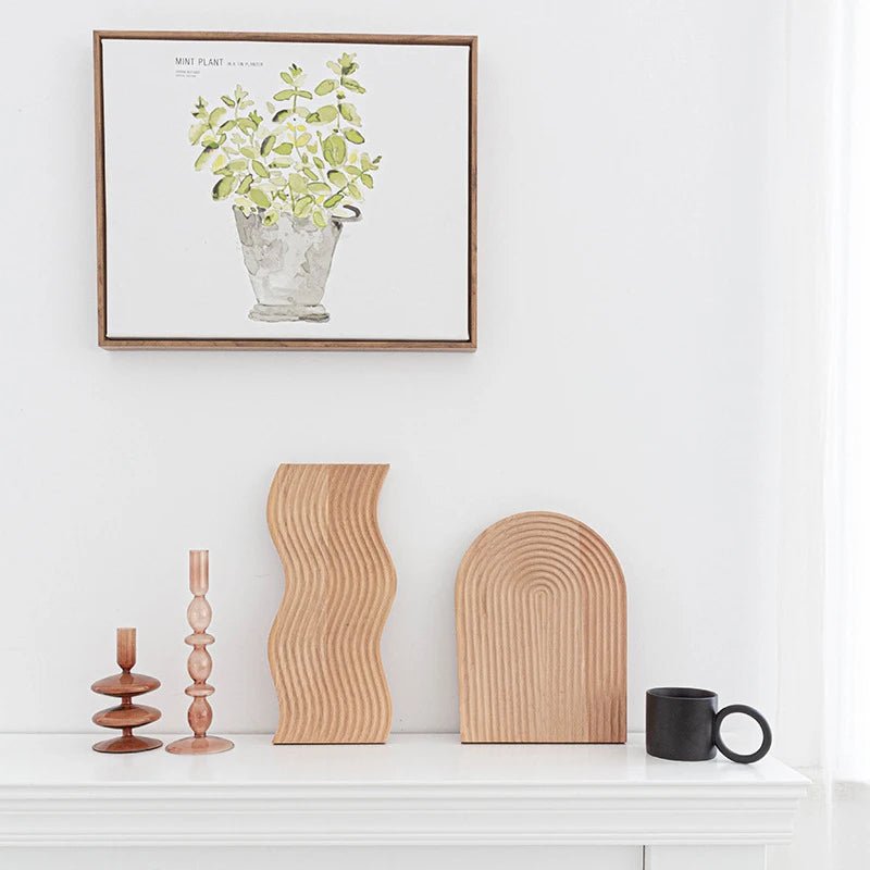 Nordic Wooden Serving Board - Urban Jiko